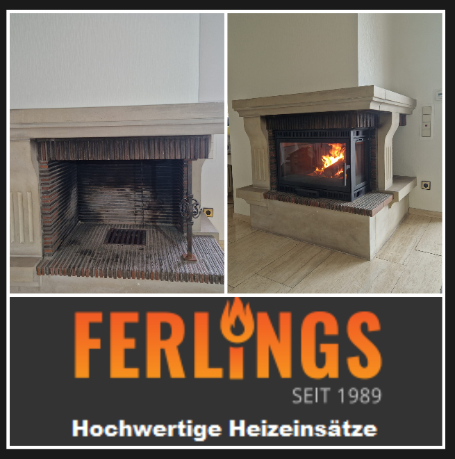 2-Kamineinsatz Austausch,Kachelofeneinsatz erneuern,Heizeinsatz Erneuerung,Kamineinsatz wechseln